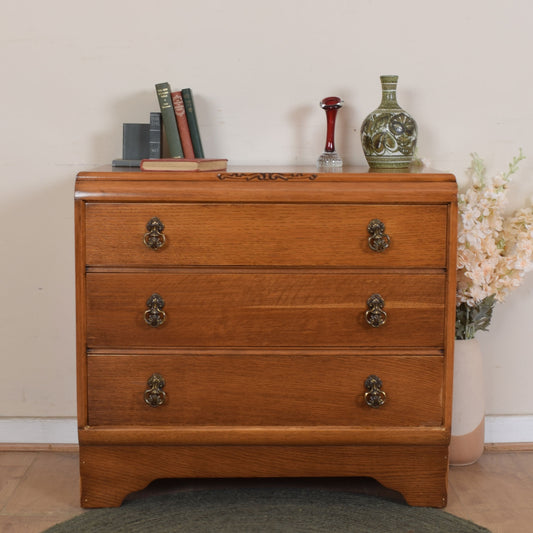 Oak Chest Of Drawers