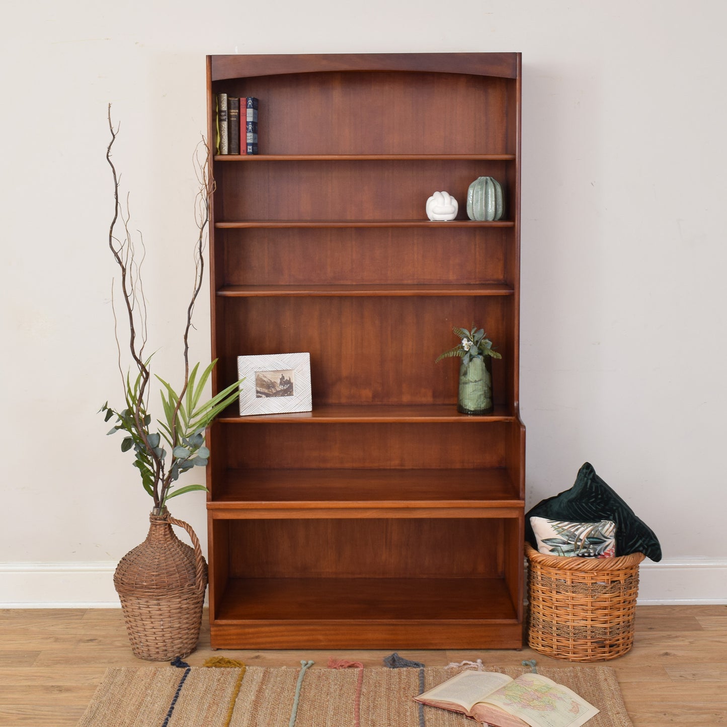 Teak Bookcase