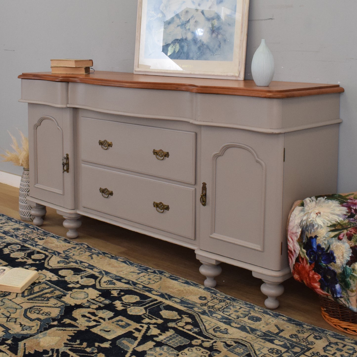 Large Mahogany Sideboard