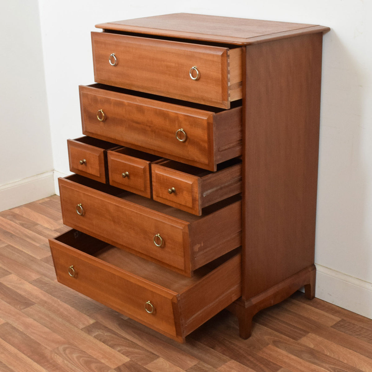 Restored Stag Chest of Drawers