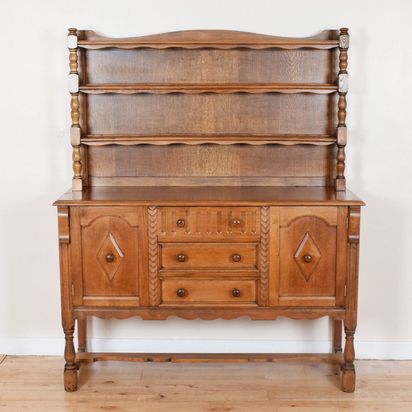 Carved Oak Dresser