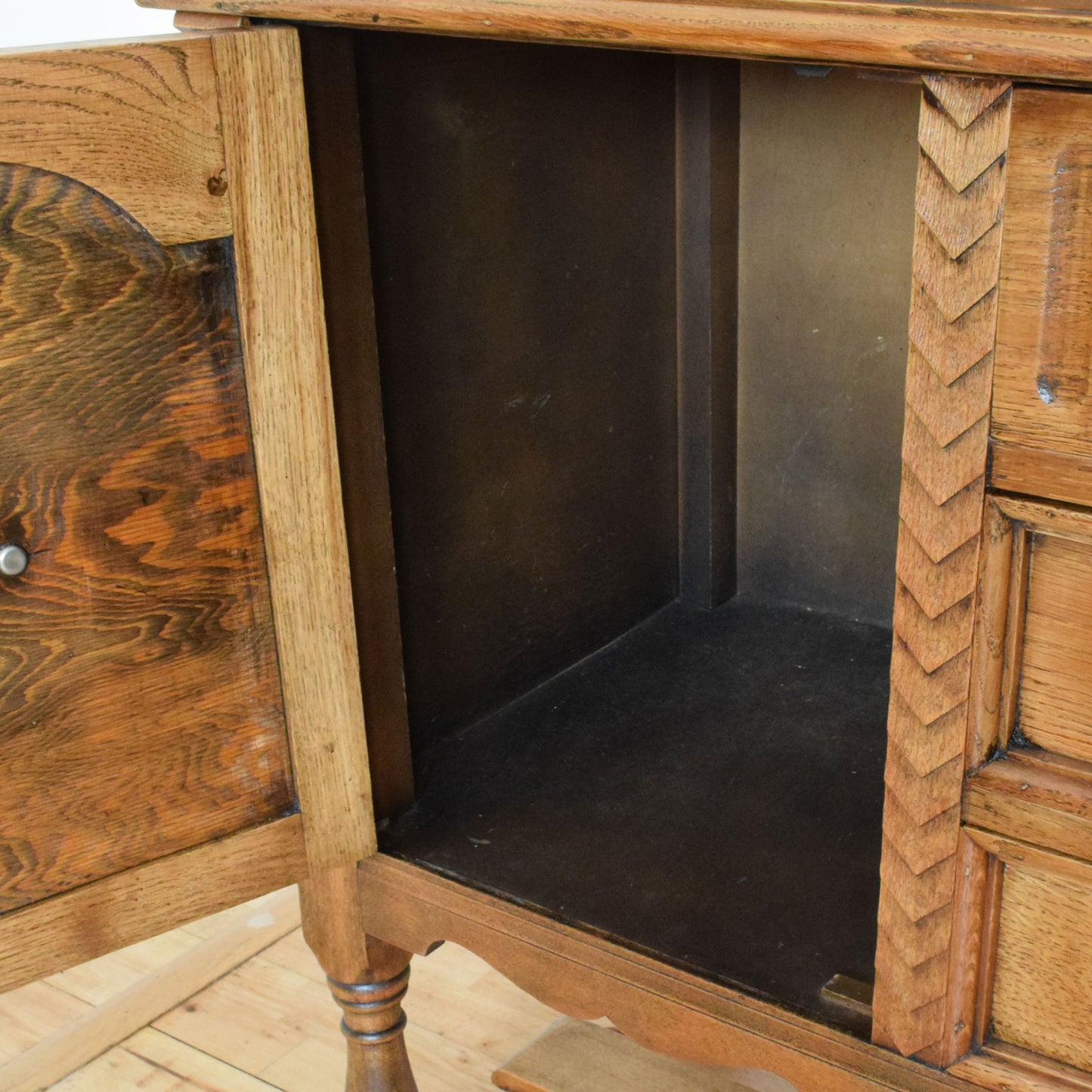 Carved Oak Dresser