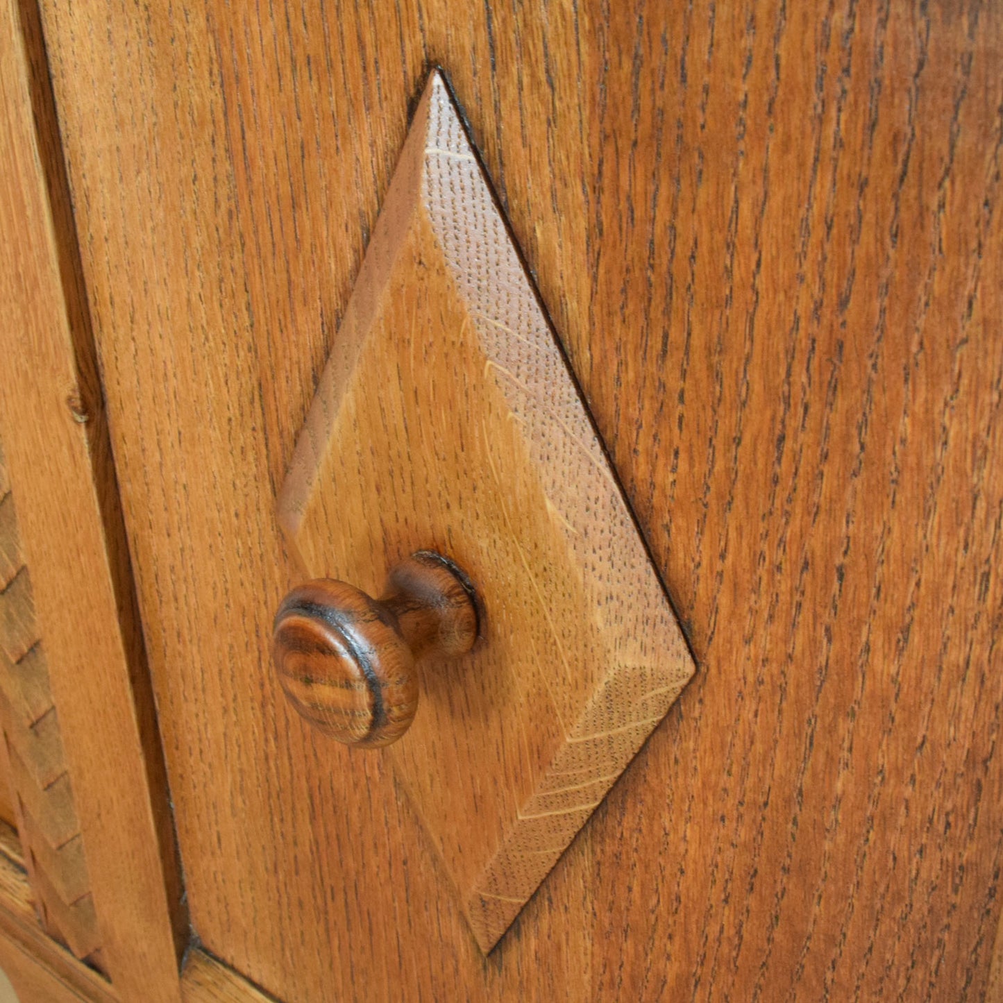 Carved Oak Dresser