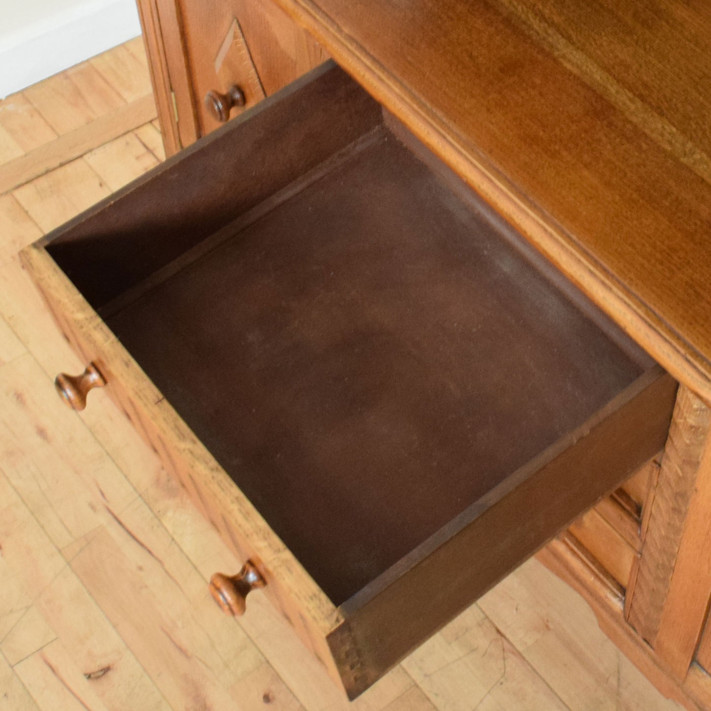 Carved Oak Dresser