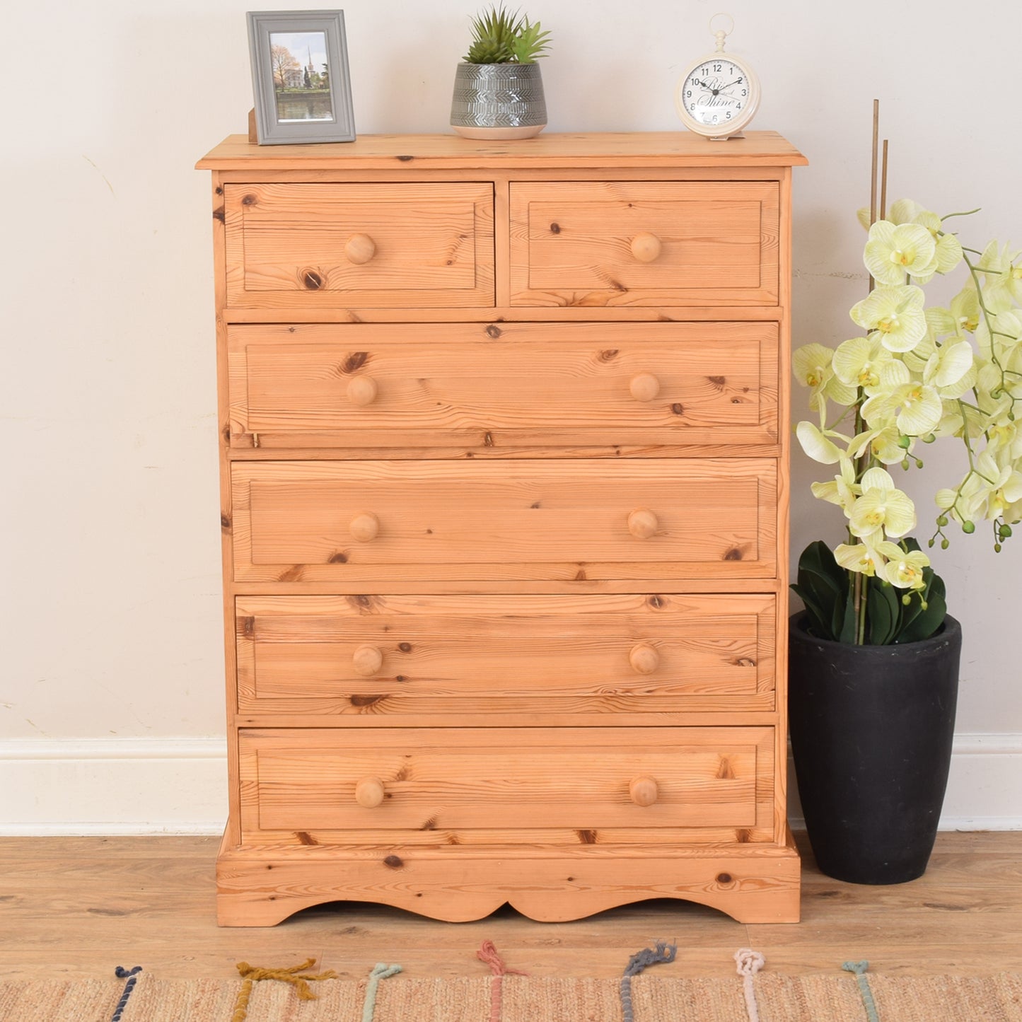 Pine Chest Of Drawers