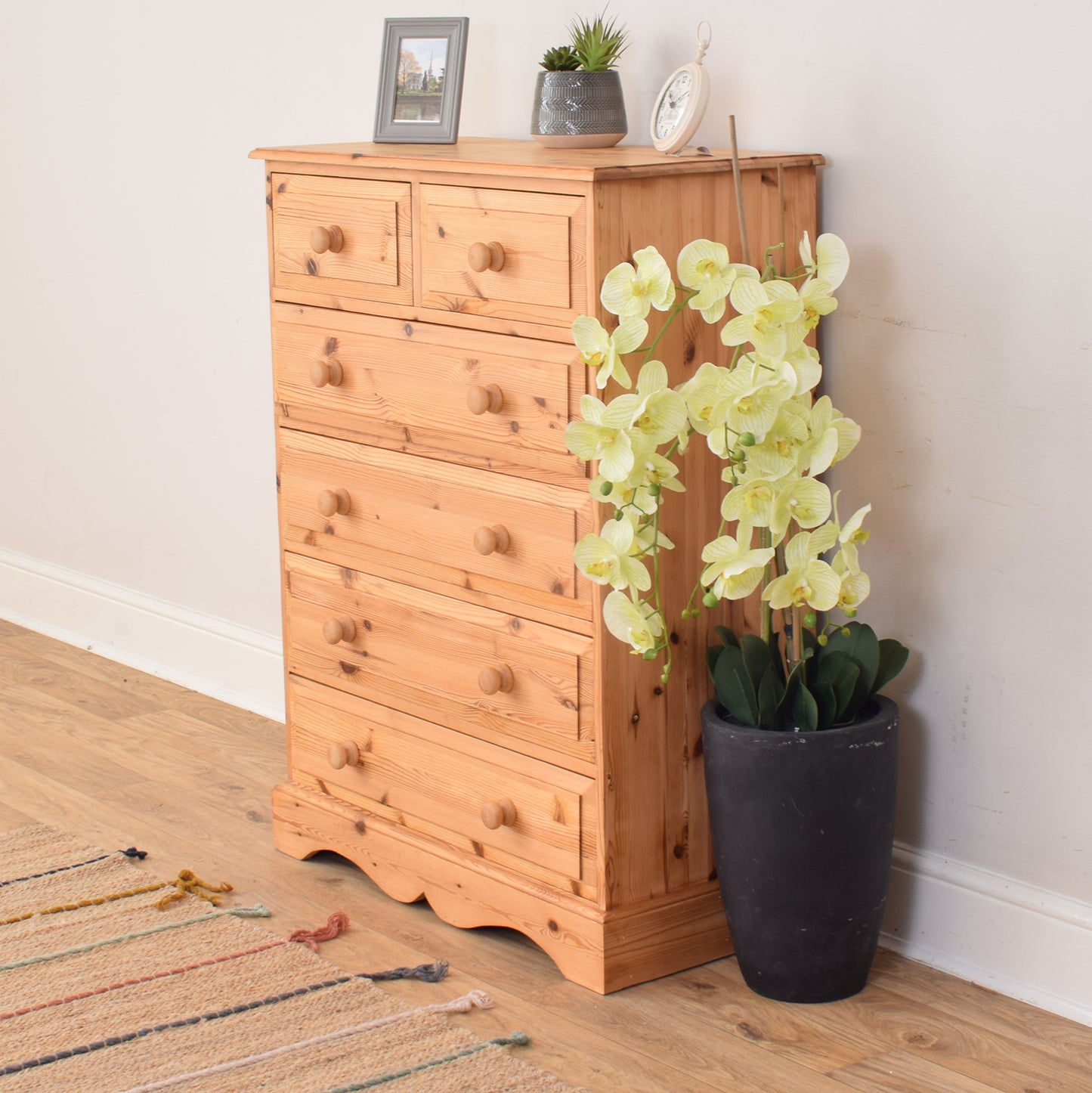 Pine Chest Of Drawers