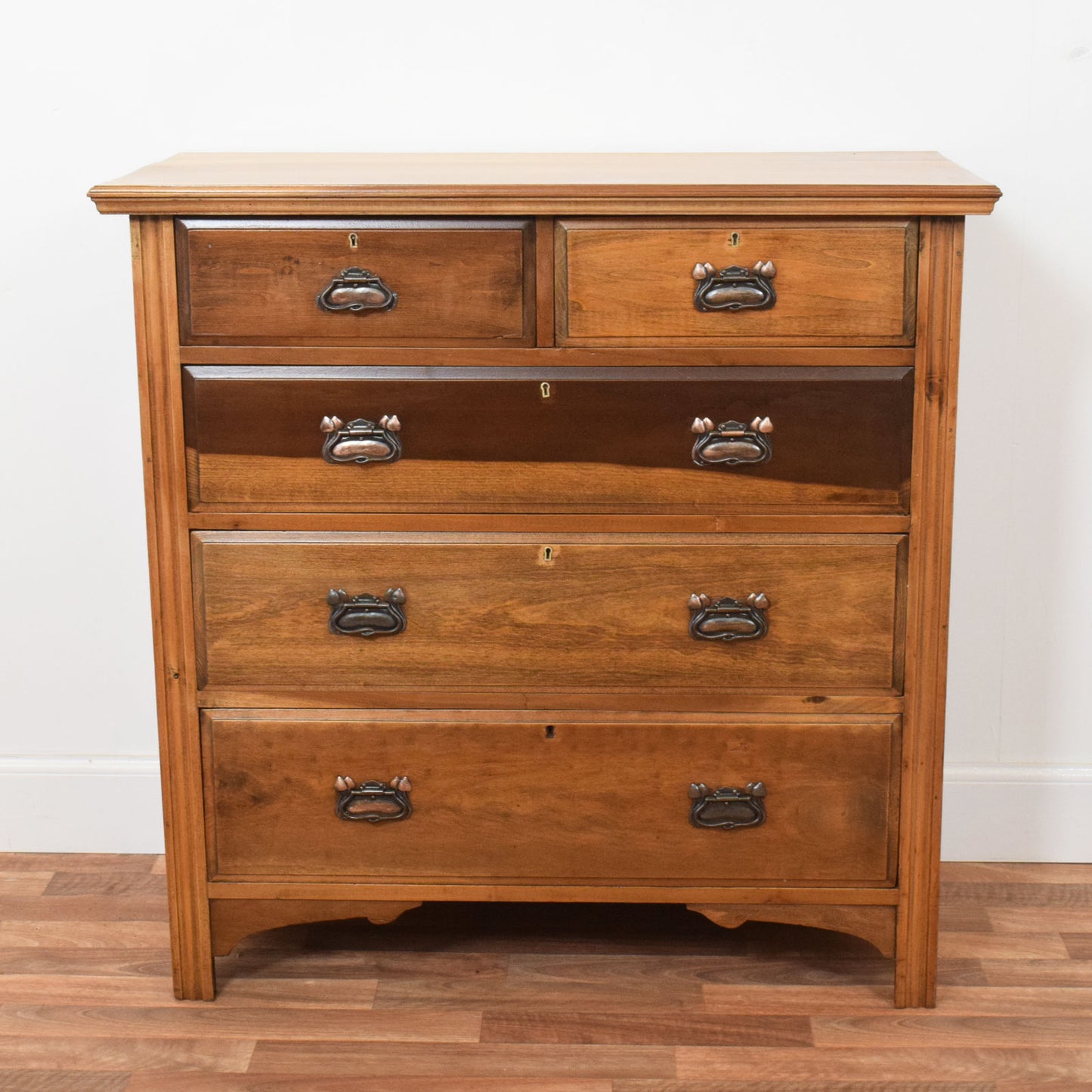 Rustic Mahogany Chest of Drawers