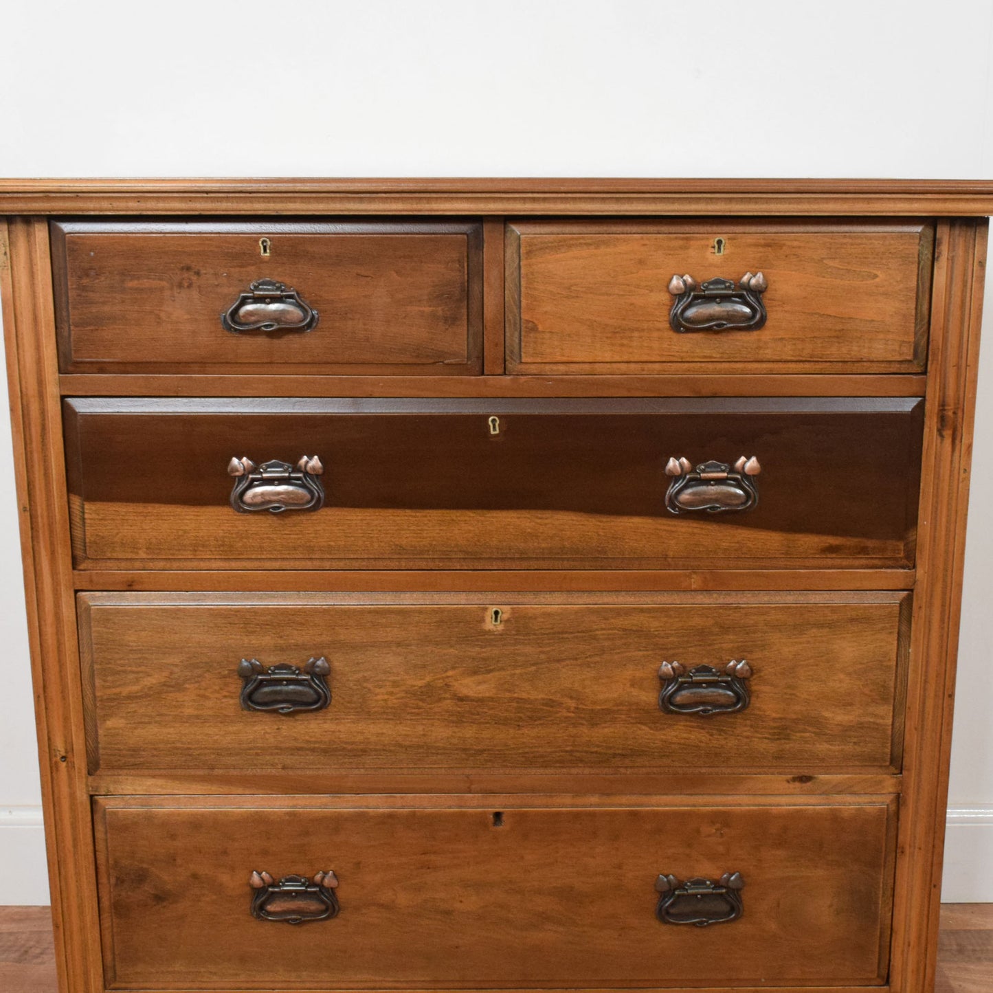 Rustic Mahogany Chest of Drawers