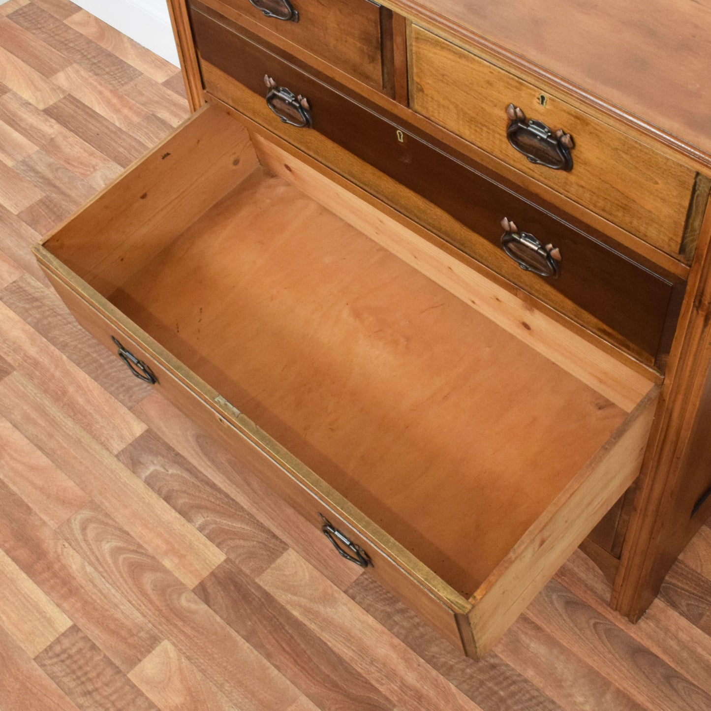 Rustic Mahogany Chest of Drawers