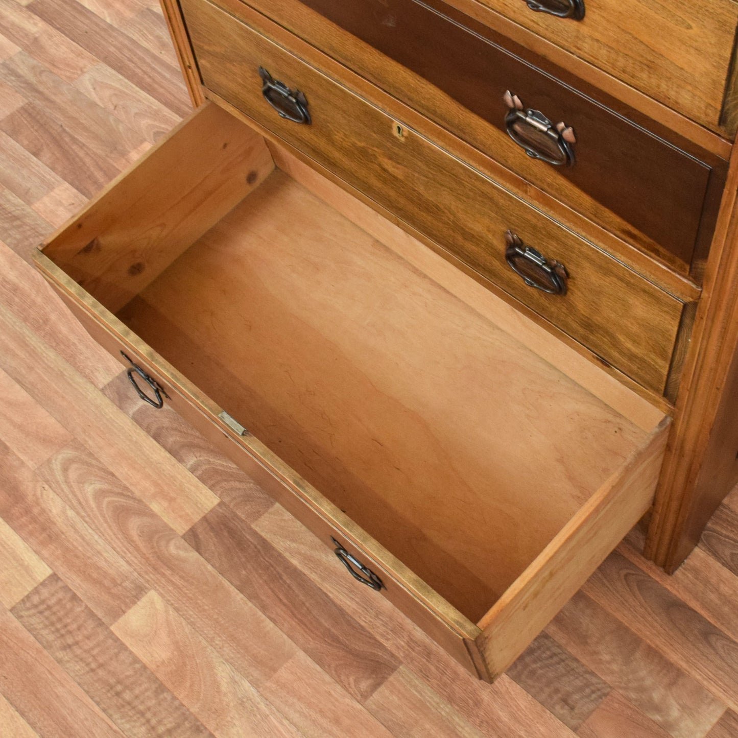 Rustic Mahogany Chest of Drawers