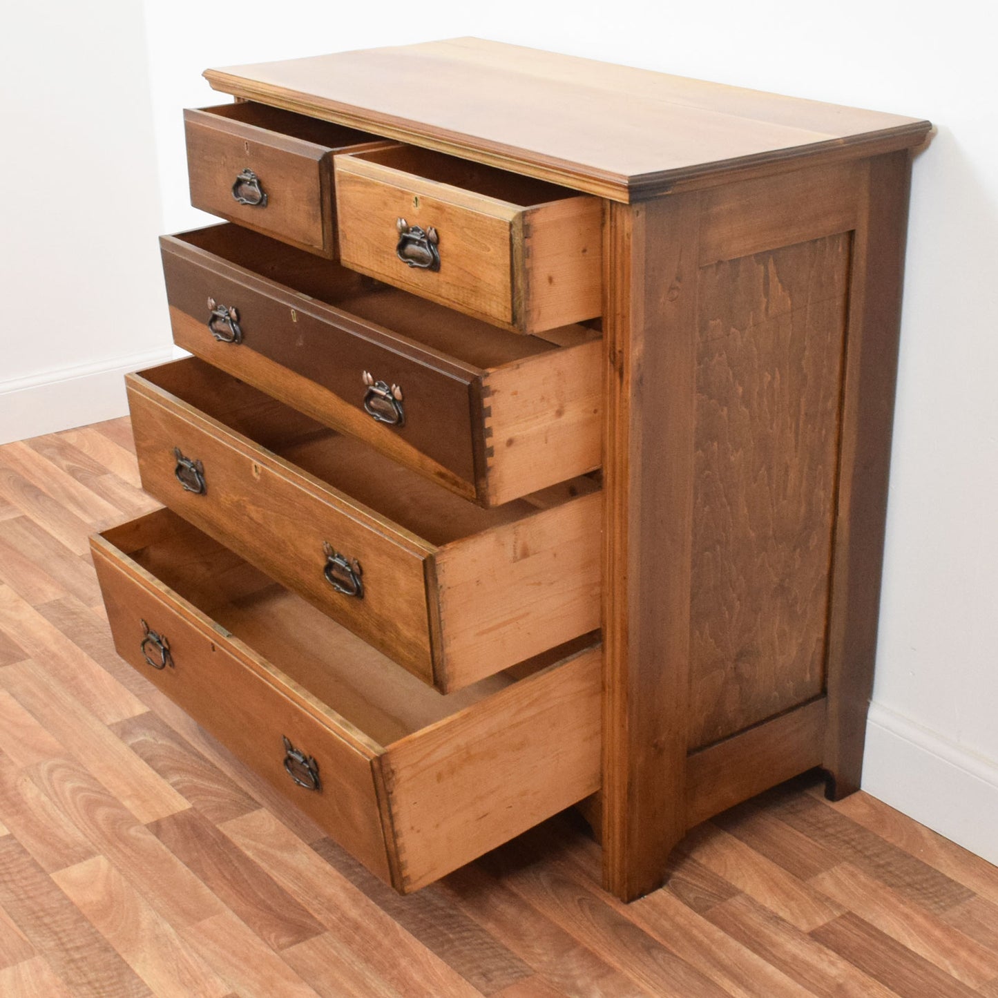 Rustic Mahogany Chest of Drawers