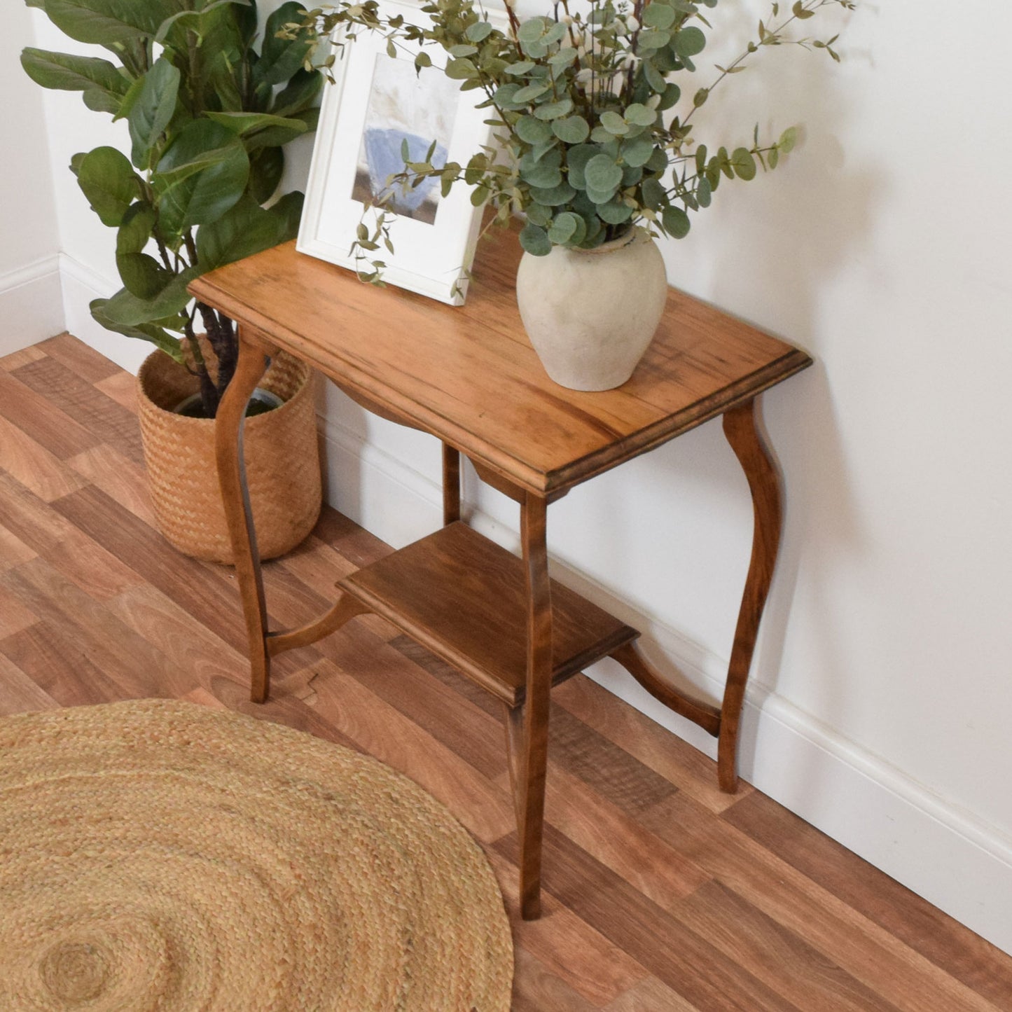 Restored Mahogany Side Table