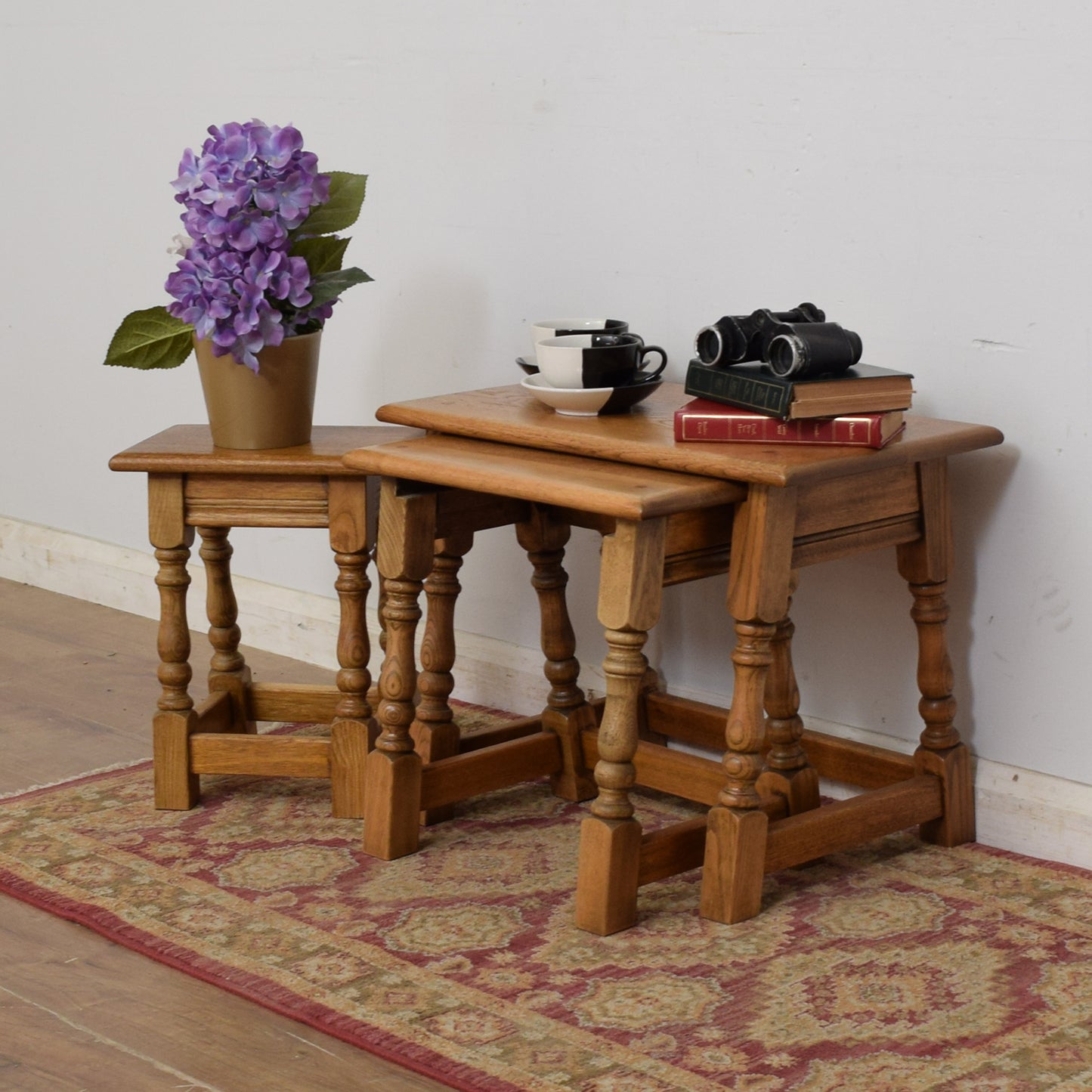Oak Nest of Tables