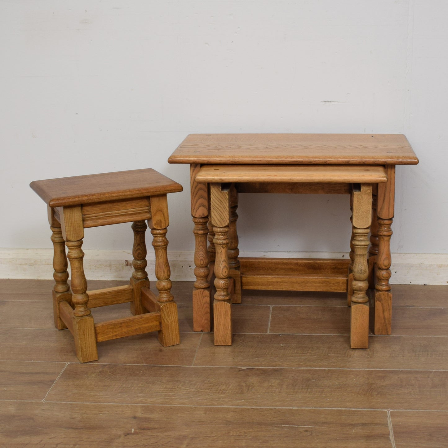 Oak Nest of Tables