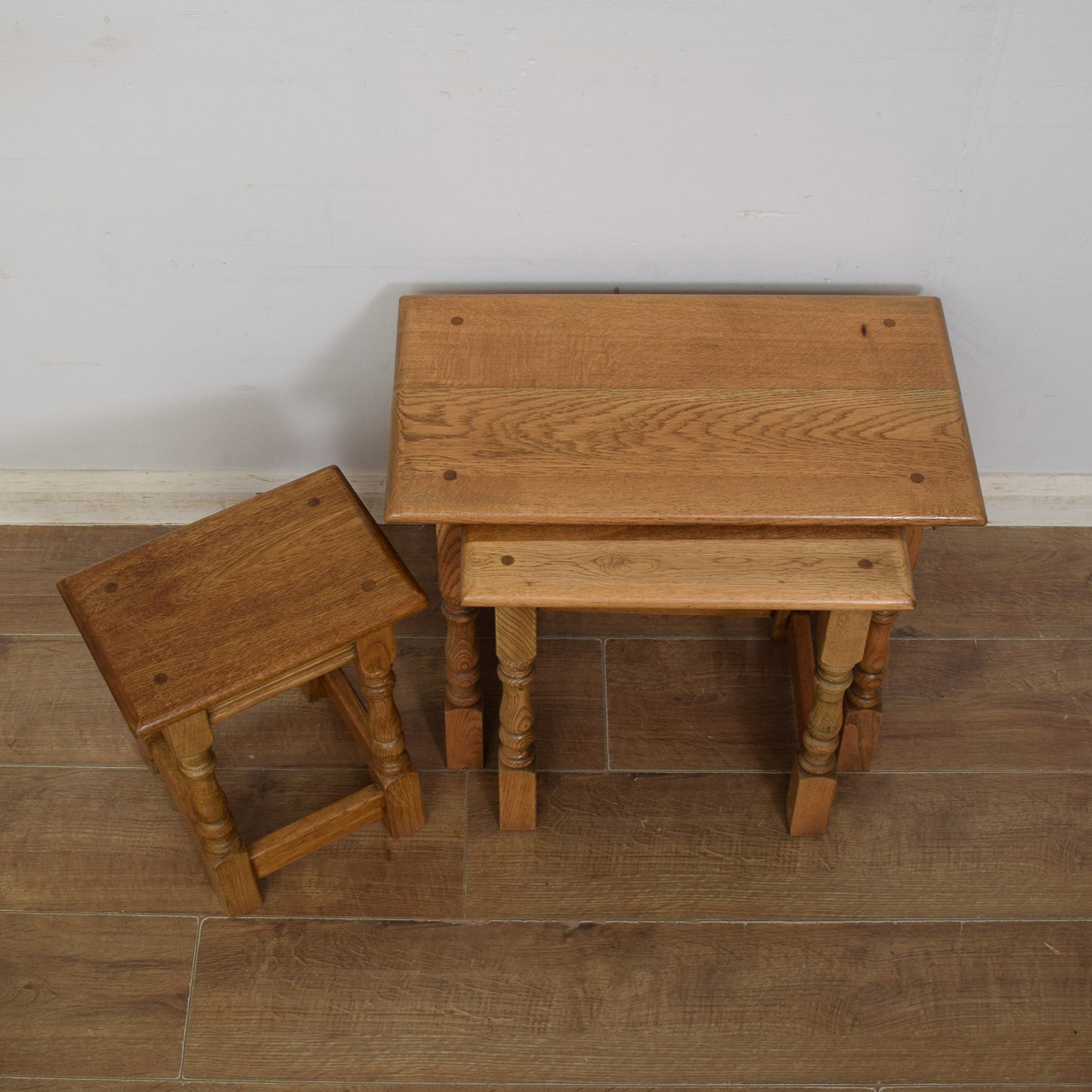 Oak Nest of Tables