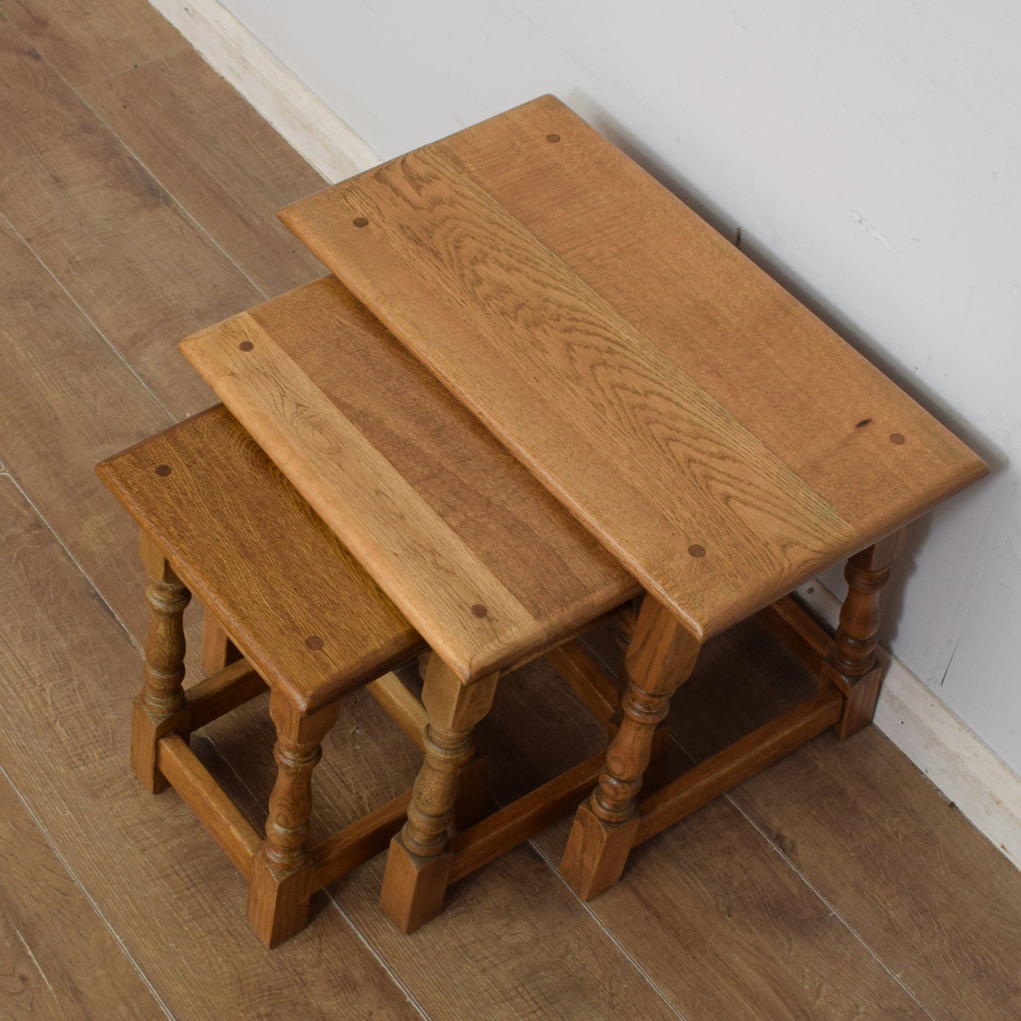 Oak Nest of Tables