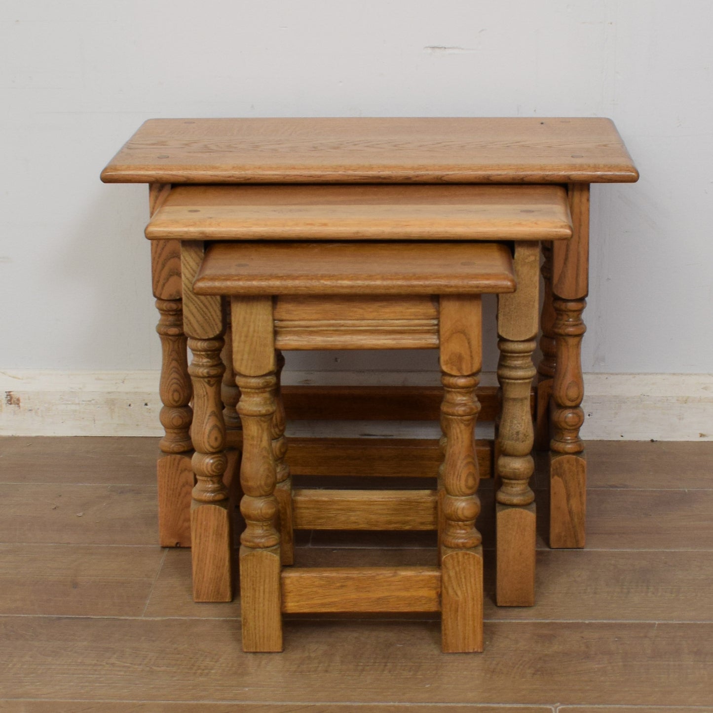 Oak Nest of Tables