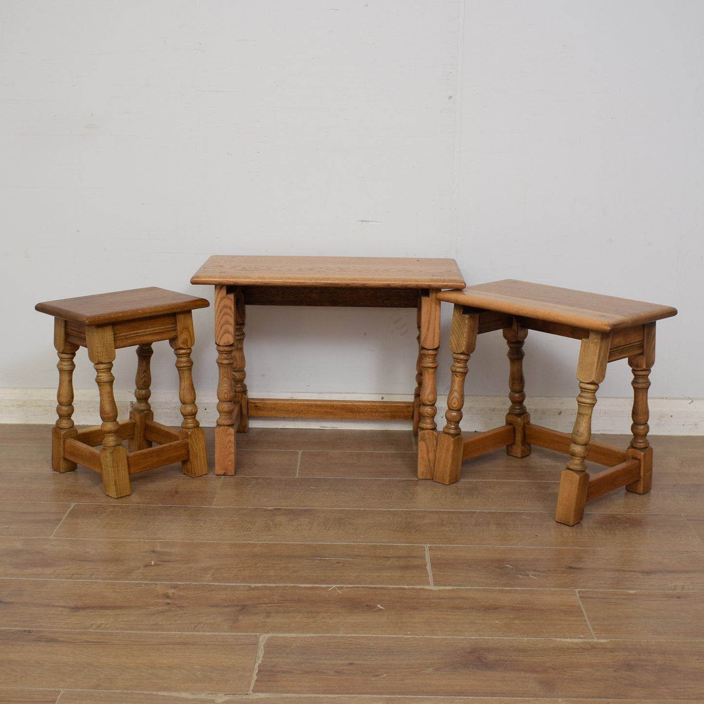 Oak Nest of Tables
