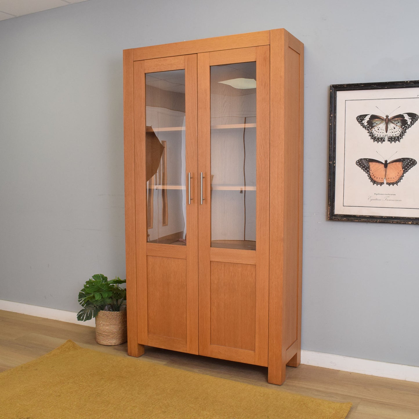 Modern 'G Plan' Display Cabinet