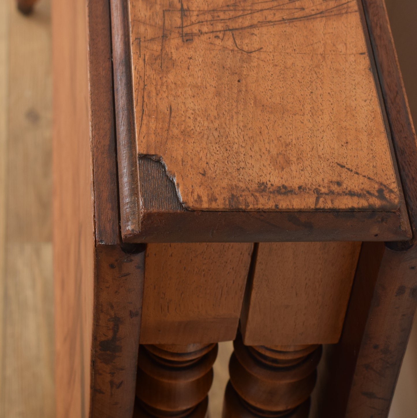 Mahogany Drop Leaf Table