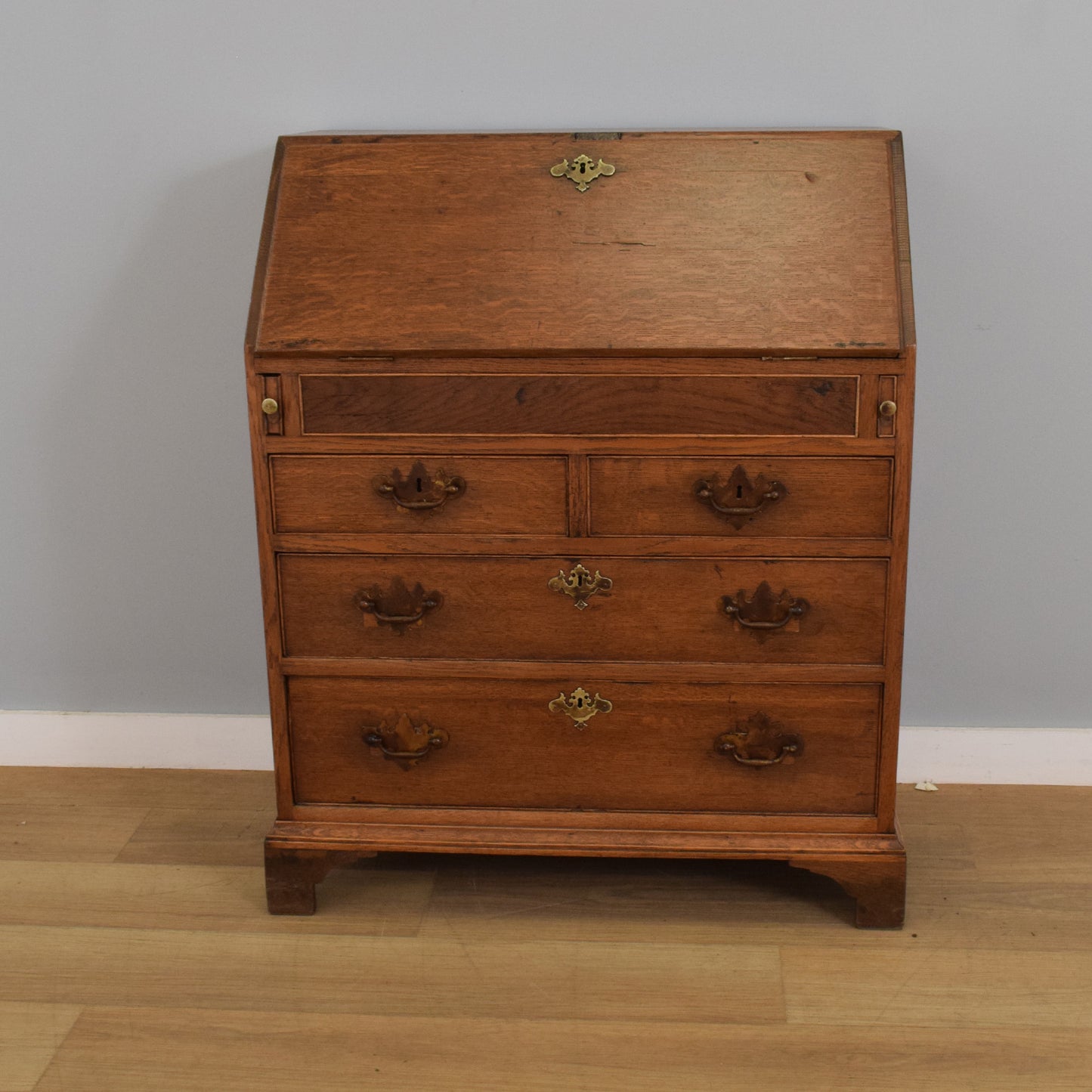 Restored Georgian Oak Bureau