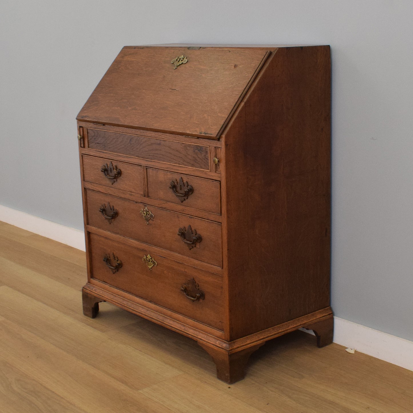 Restored Georgian Oak Bureau