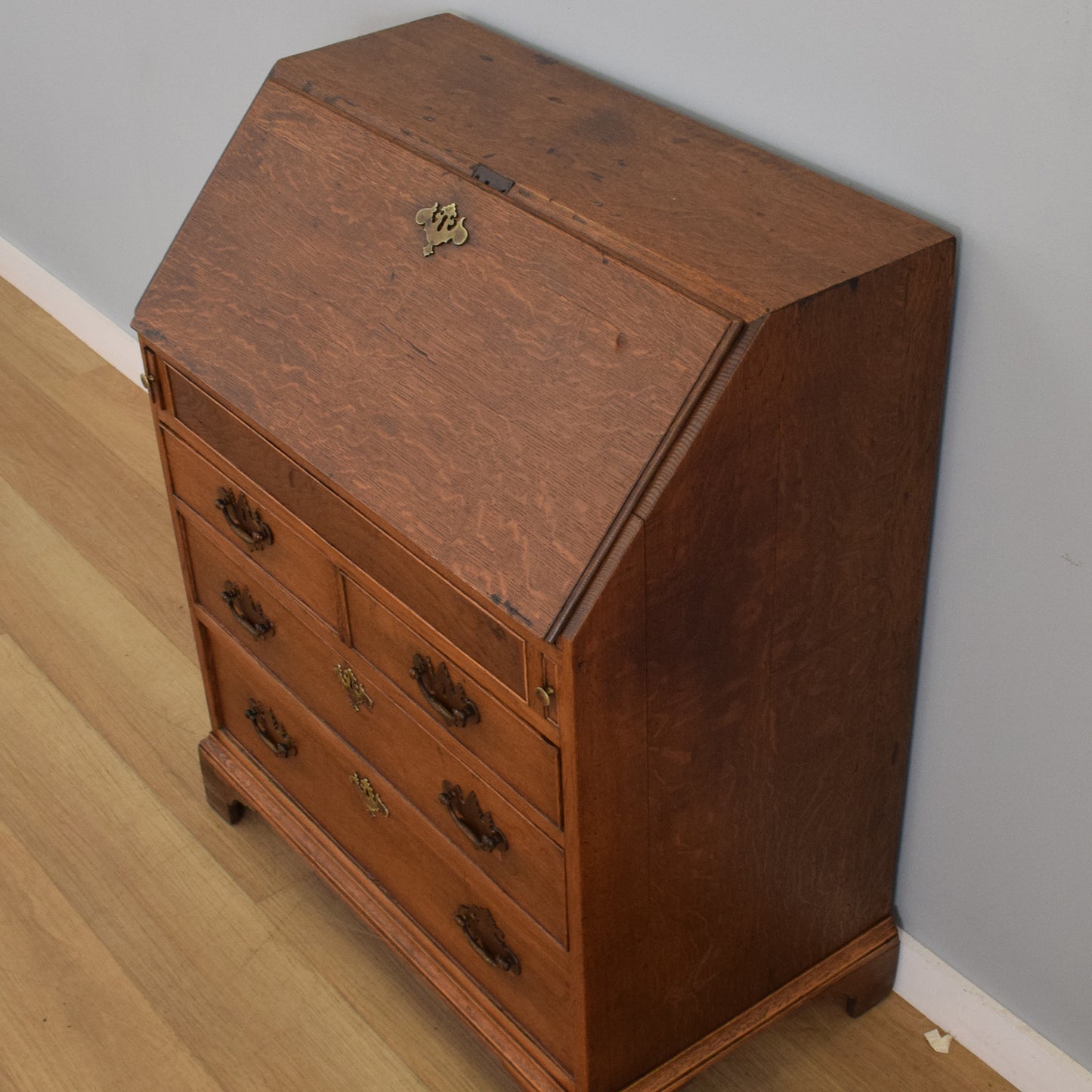 Restored Georgian Oak Bureau