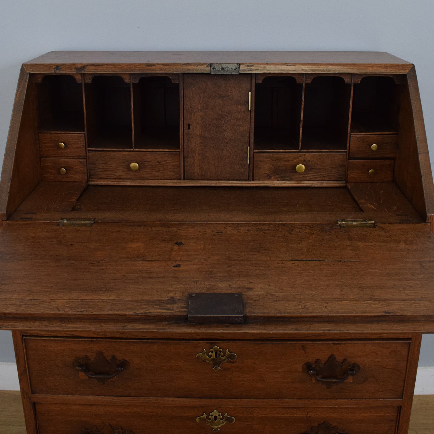 Restored Georgian Oak Bureau