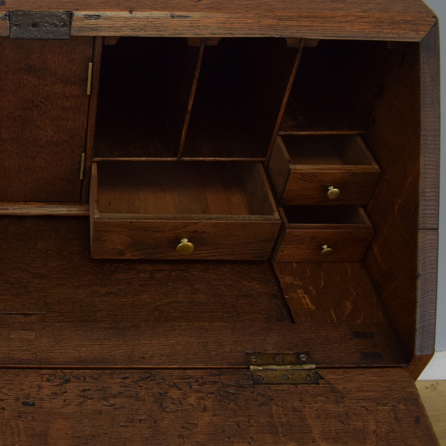 Restored Georgian Oak Bureau