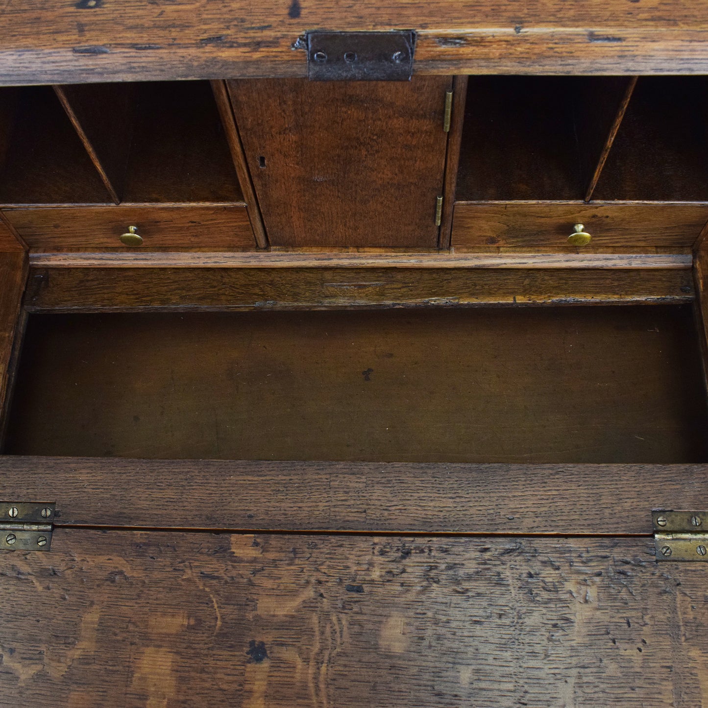 Restored Georgian Oak Bureau