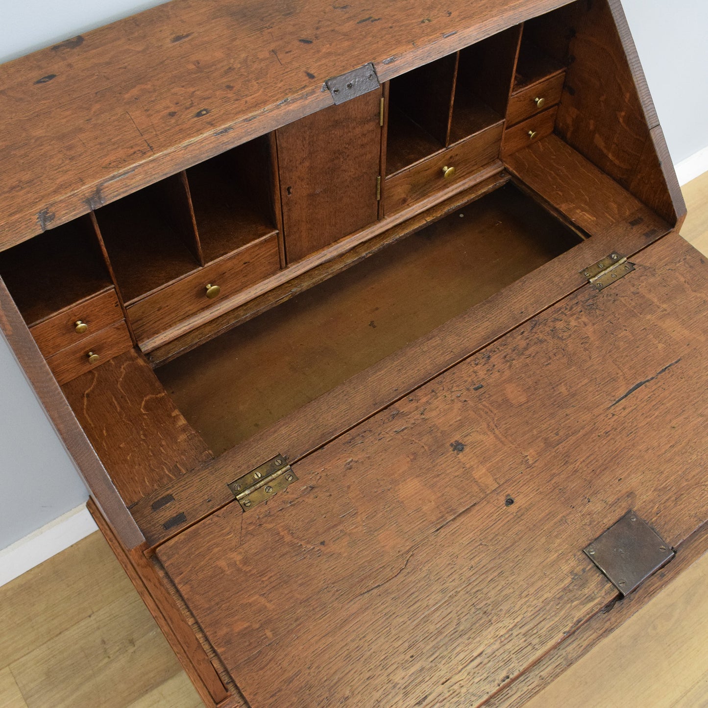 Restored Georgian Oak Bureau