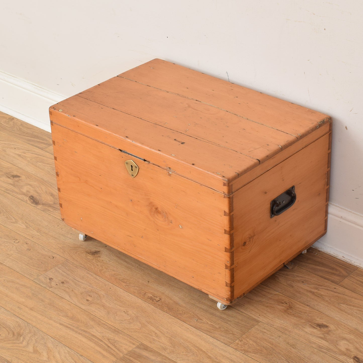Small Antique Pine Chest