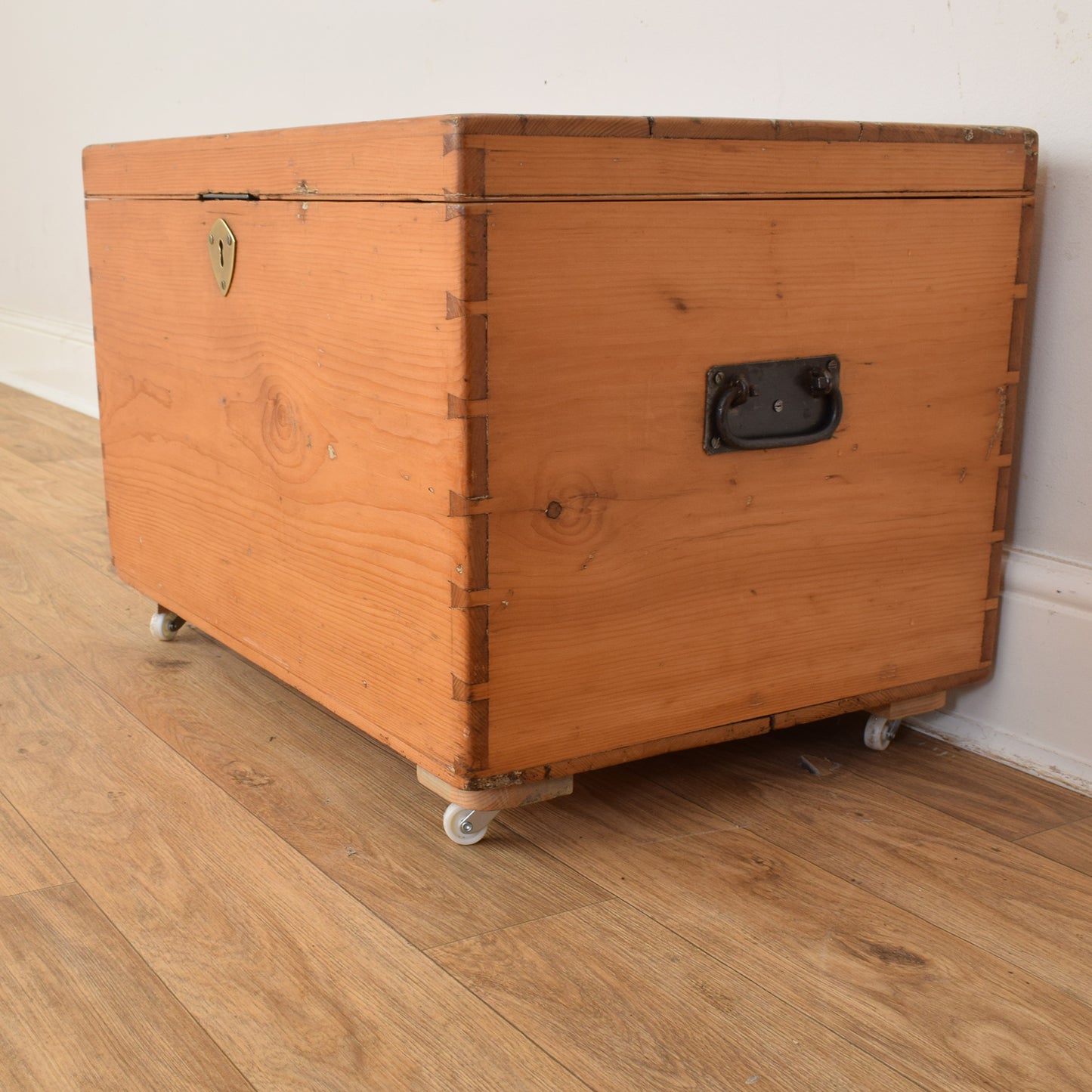 Small Antique Pine Chest