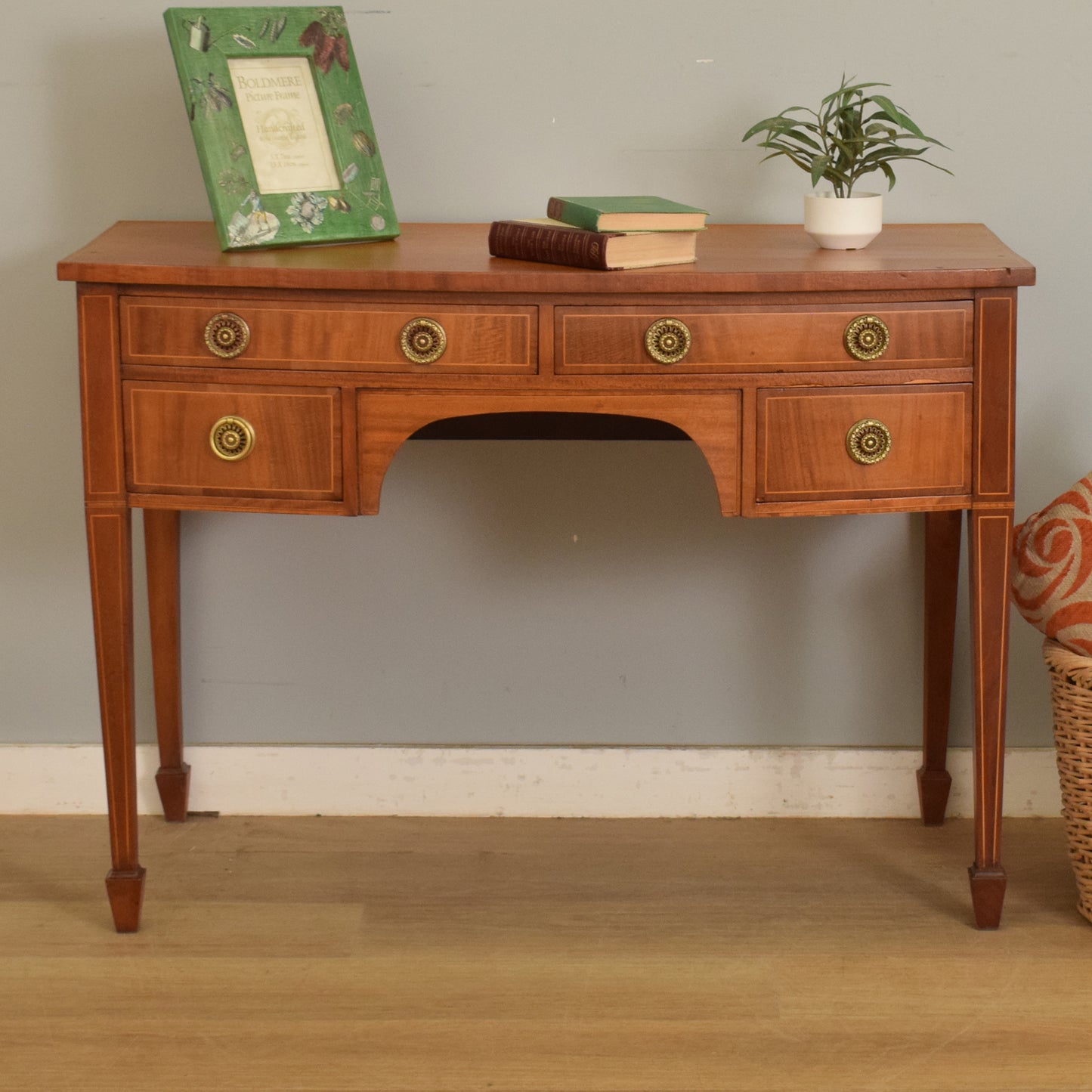 Refinished Mahogany Desk