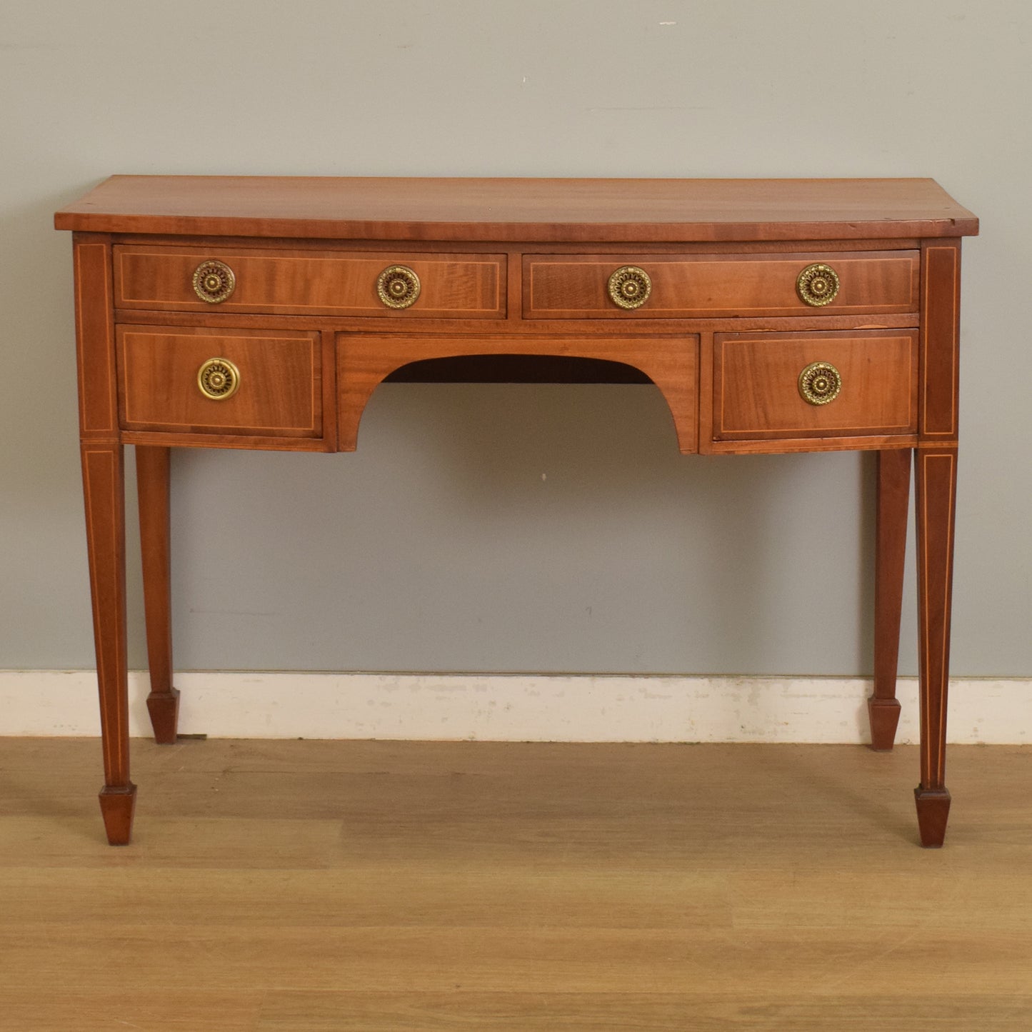 Refinished Mahogany Desk