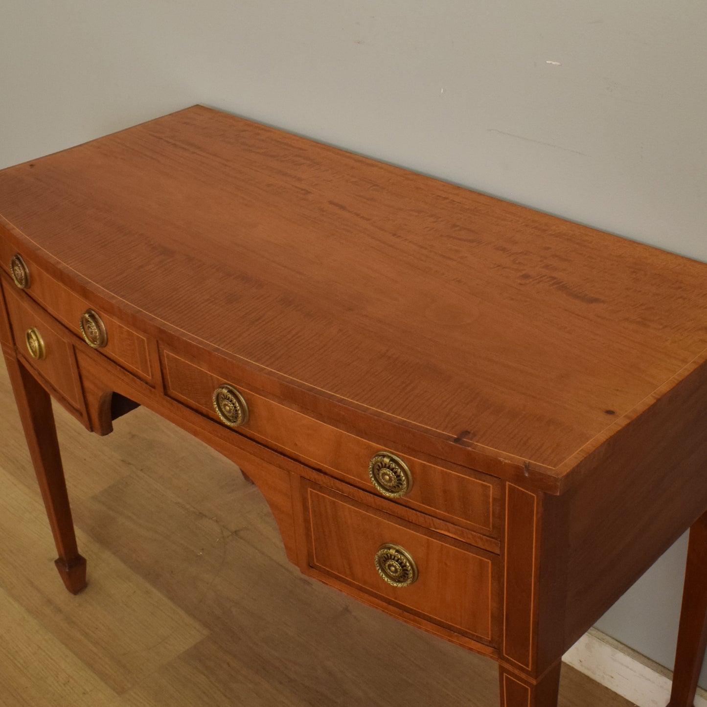 Refinished Mahogany Desk