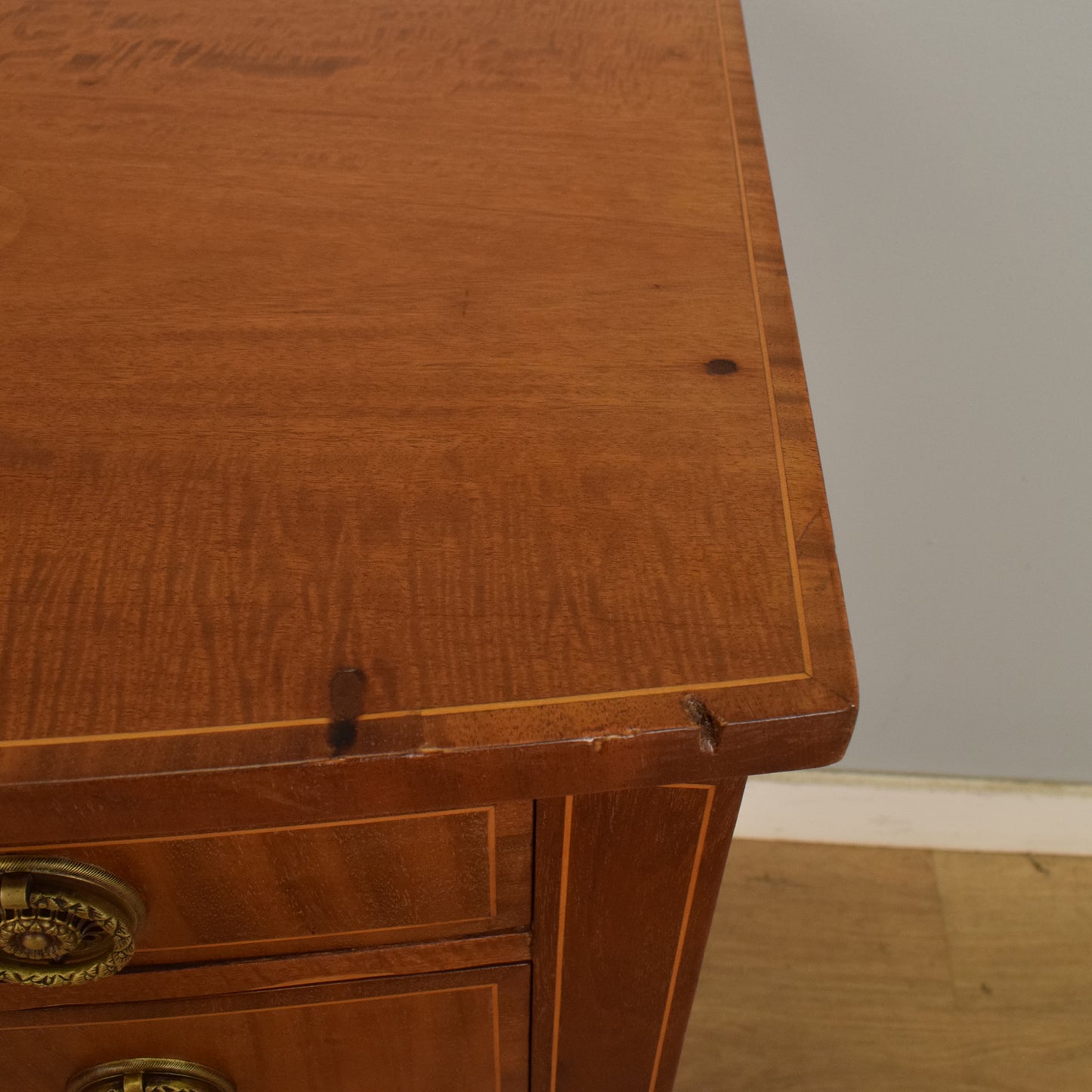 Refinished Mahogany Desk
