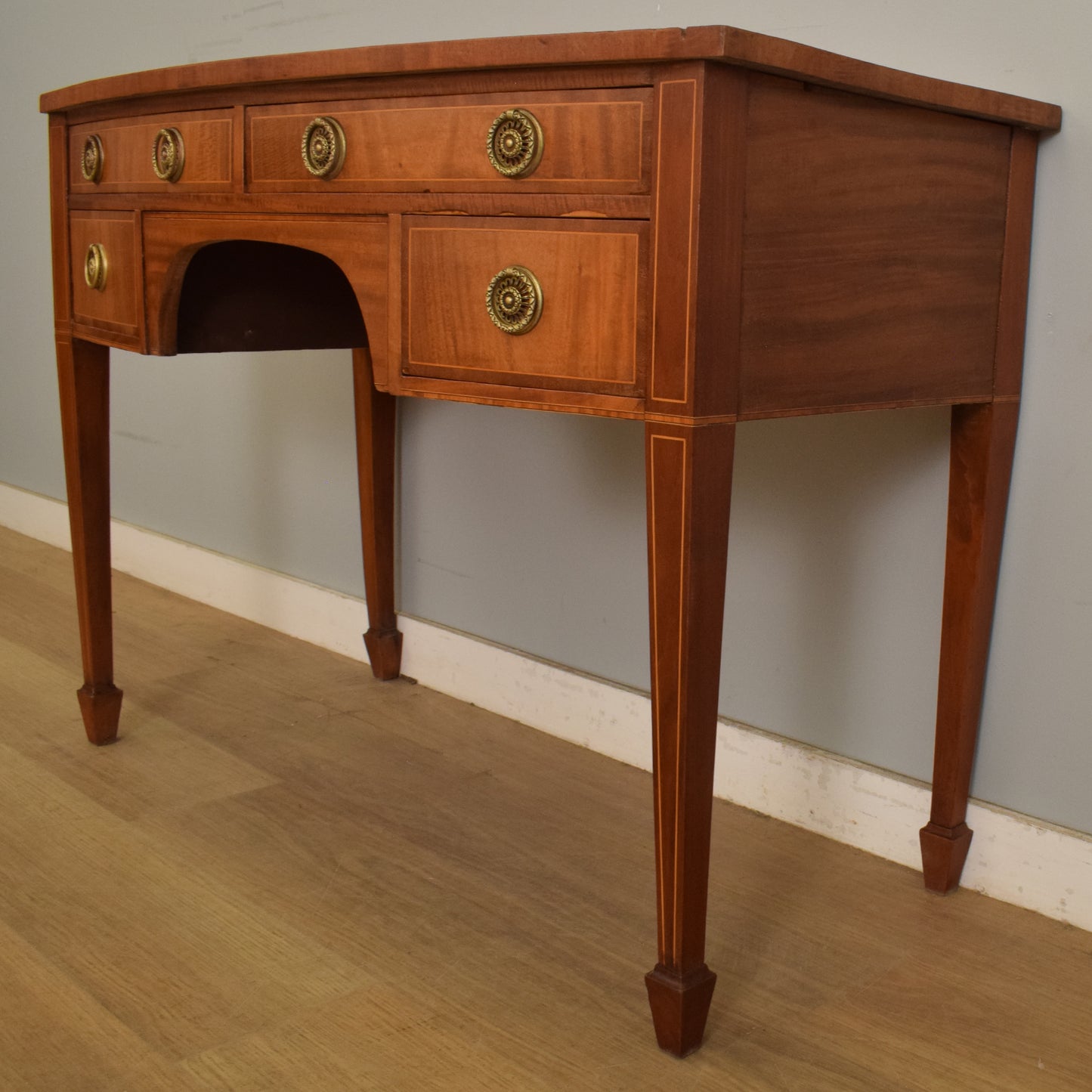 Refinished Mahogany Desk