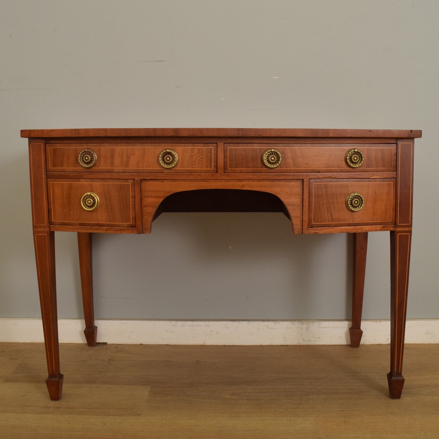 Refinished Mahogany Desk