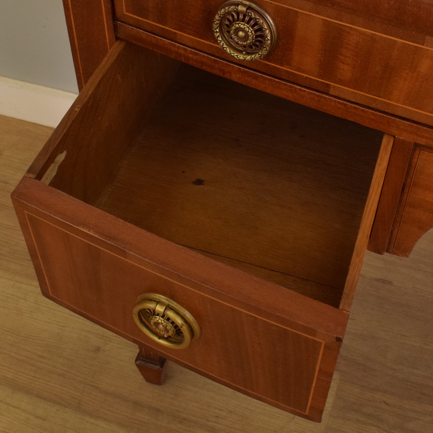 Refinished Mahogany Desk