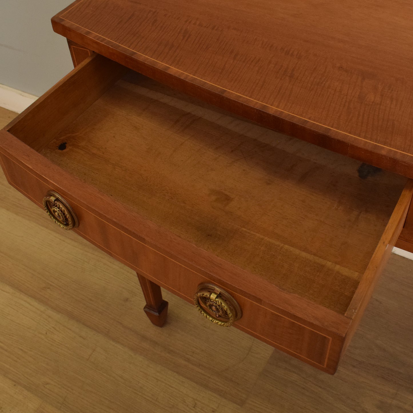 Refinished Mahogany Desk