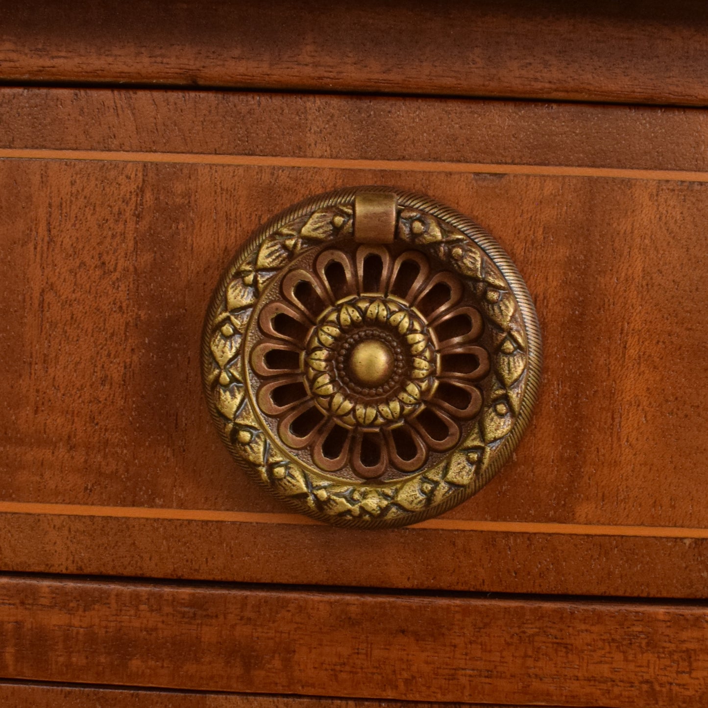 Refinished Mahogany Desk