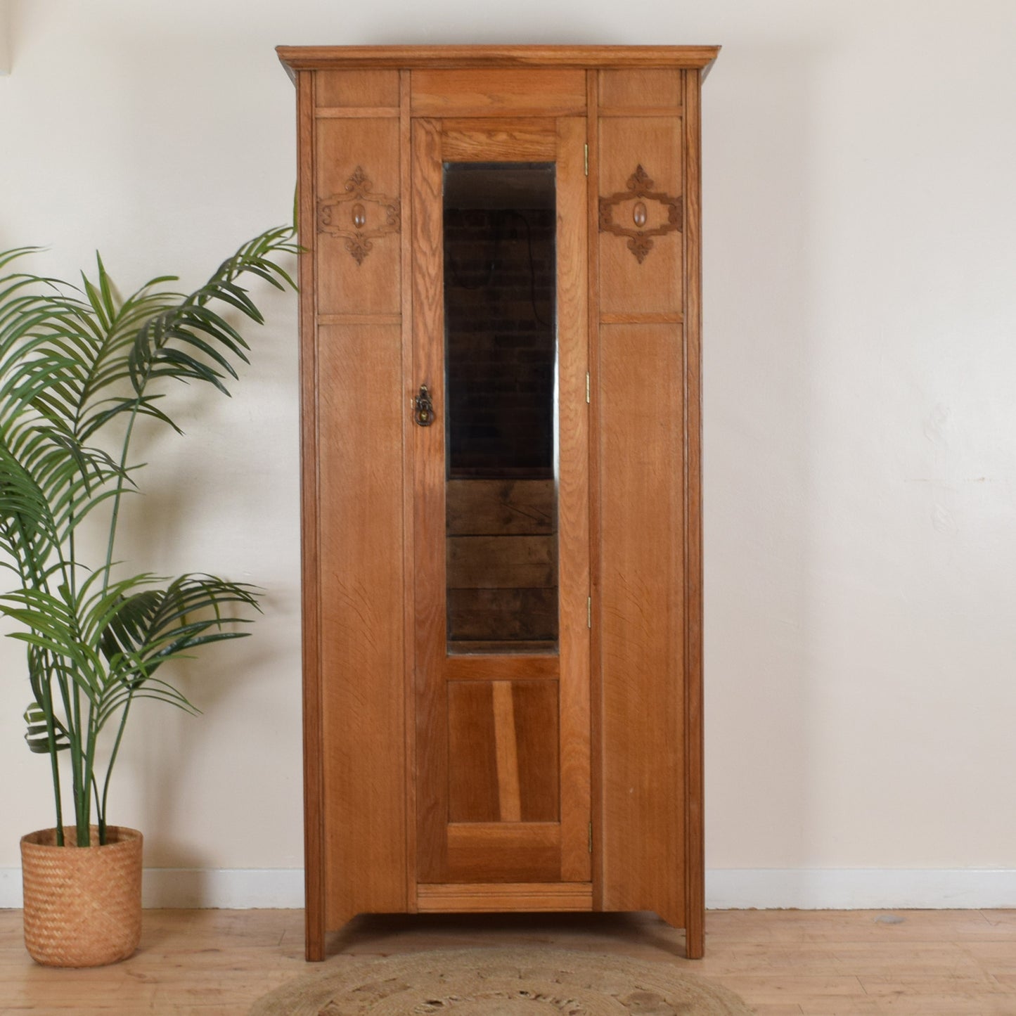 Restored Mirrored Hallrobe