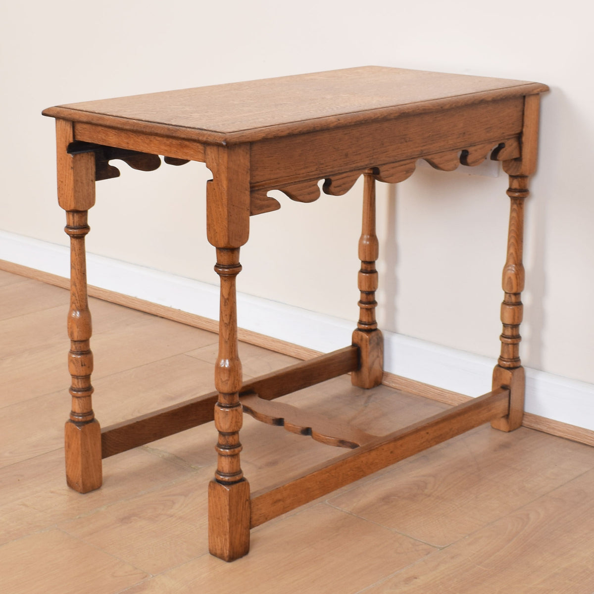 Vintage Oak Long-John Nest