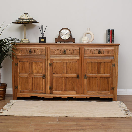 Vintage Oak Sideboard