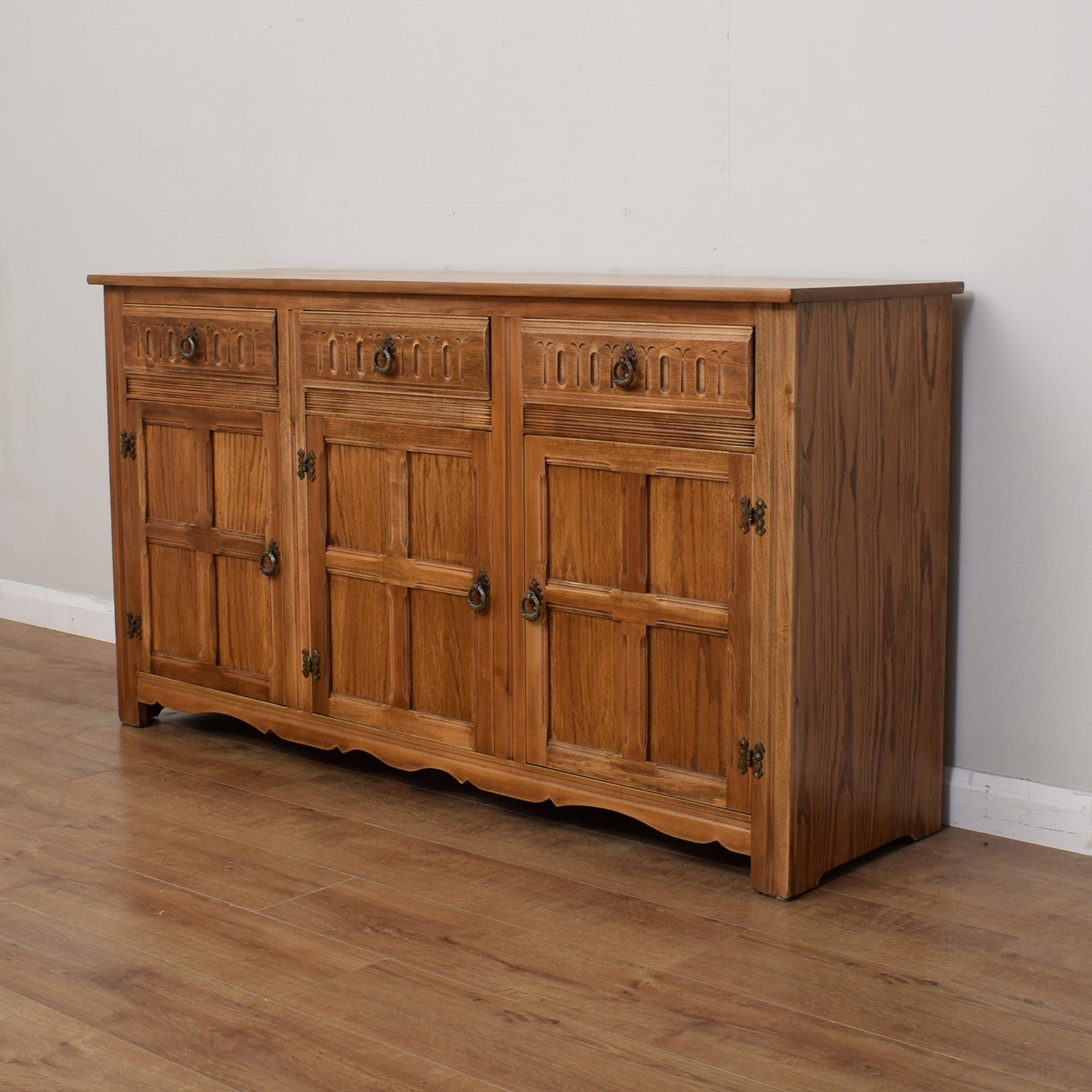 Vintage Oak Sideboard