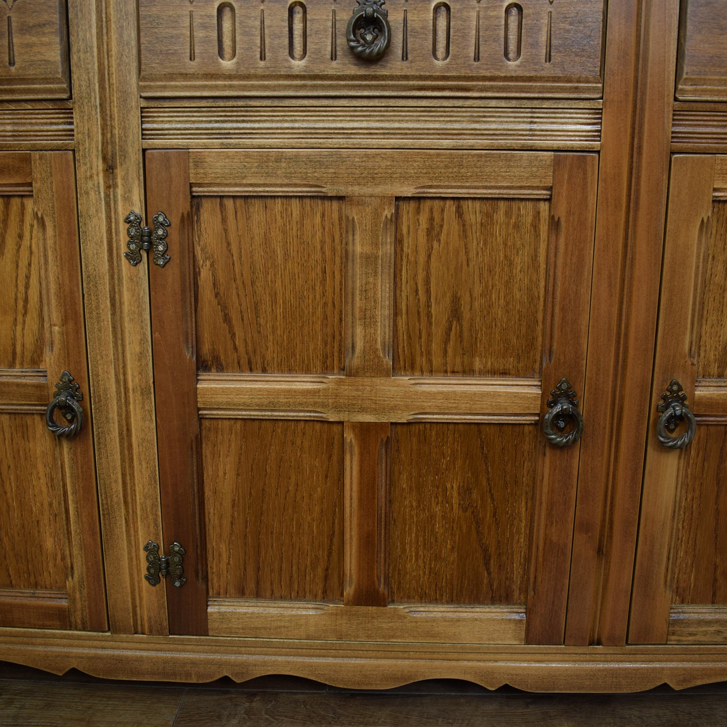 Vintage Oak Sideboard