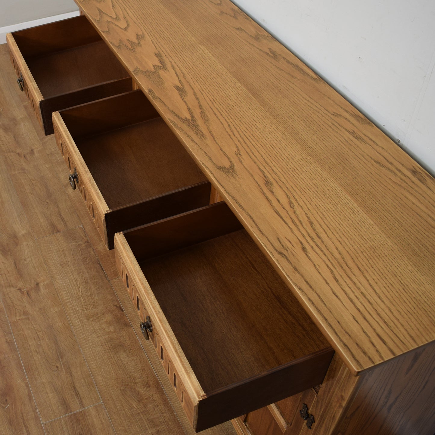 Vintage Oak Sideboard