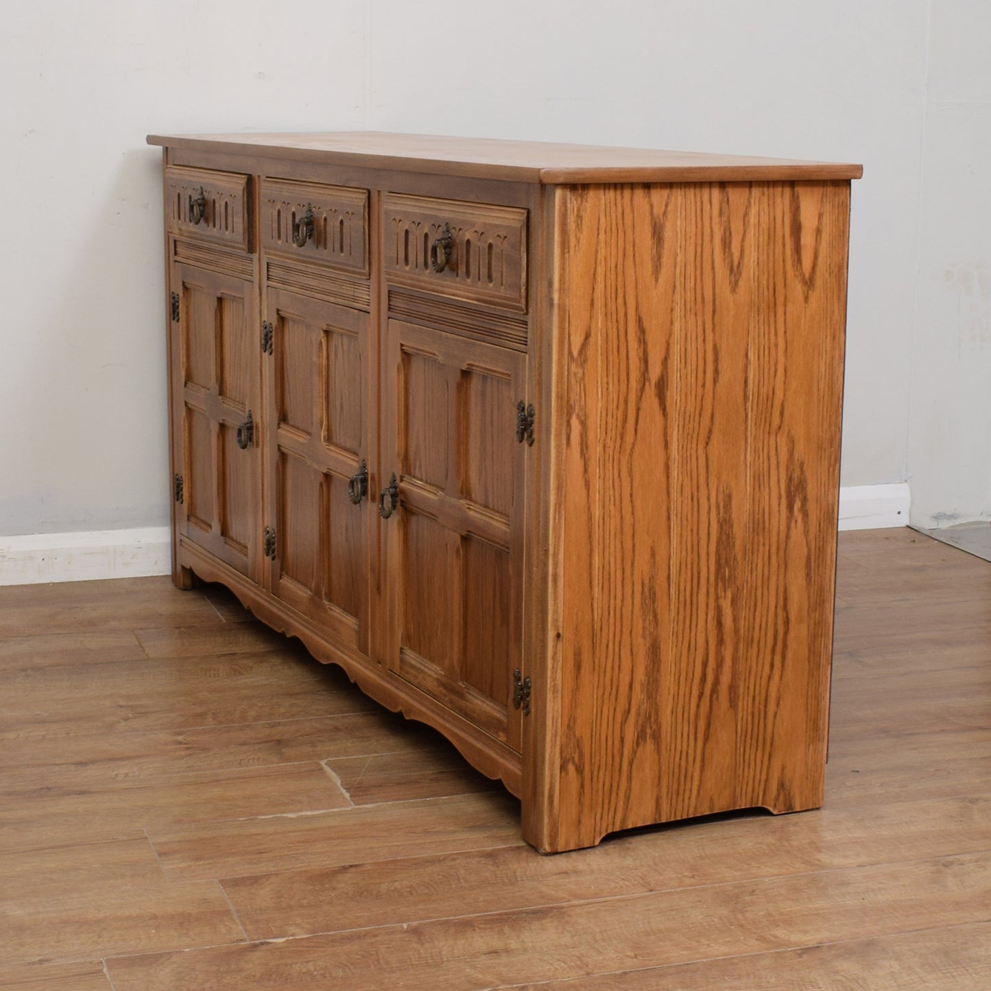 Vintage Oak Sideboard