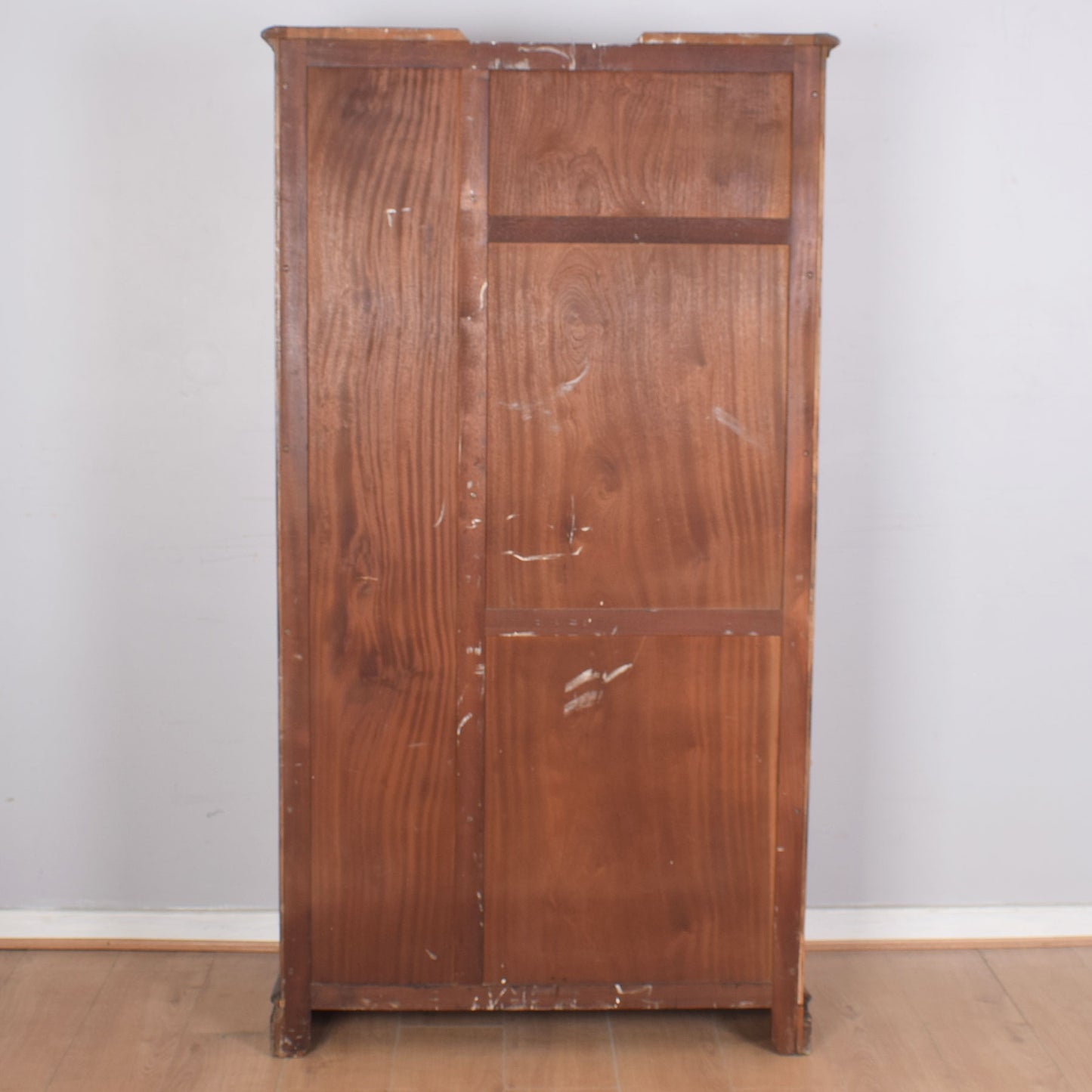 Oak Linenfold Gents Wardrobe